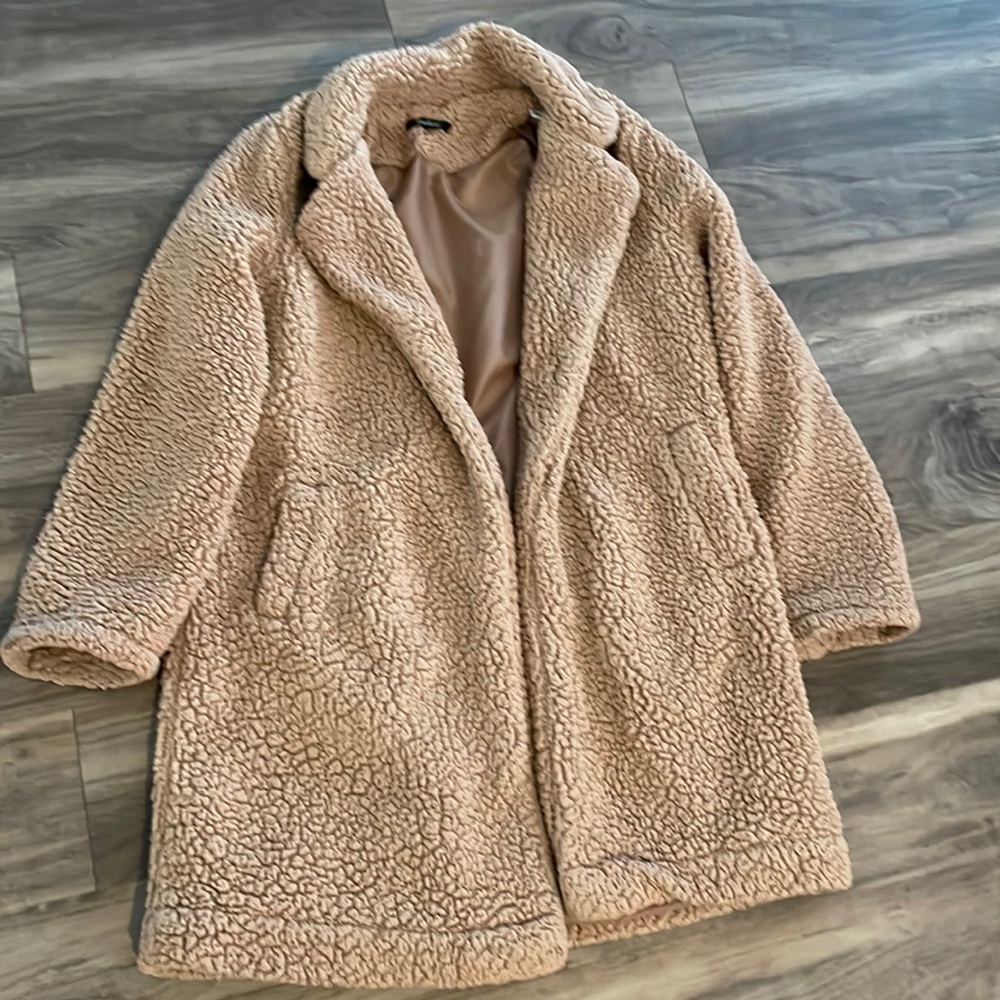 Tan Ladies Medium Jacket by Papaya